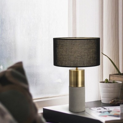 Marmor Cylinder Bordslampa