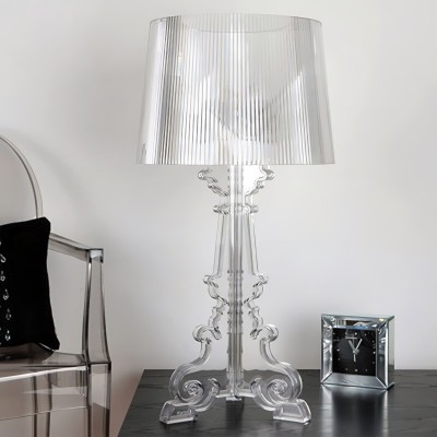 Bordslampa i akryl med ribbor Bordslampa i akryl med ribbor