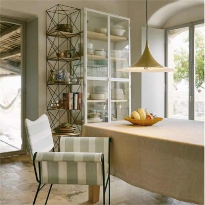 Mid Century Moderne Semi Metalen Hanglamp Mid Century Moderne Semi Metalen Hanglamp