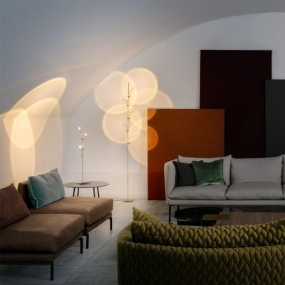 Wa Wa Flower Shaped Multi Floor Lamp Wa Wa Flower Shaped Multi Floor Lamp