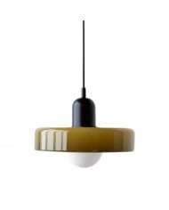 Macri Acrylic Colorful Bowl Shade Pendant Light per la cucina