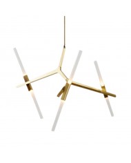 Klistra in agat ljuskrona