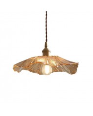 Lampada a sospensione vintage in metallo HL44