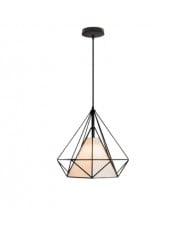 Dansk pendellampa i glas i Artichoke stil