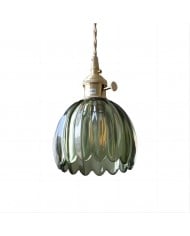 Morandi Glass Disc Orb Pendant Lamp Morandi Glass Disc Orb Pendant Lamp