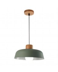 Lampe pendante scandinave MULTI en métal et bois HL88 Lampe pendante scandinave MULTI en métal et bois HL88
