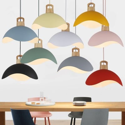 Restauracja Bar Kreatywna metalowa lampa wisząca Macaron HL134 Restauracja Bar Kreatywna metalowa lampa wisząca Macaron HL134