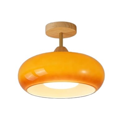 Vintage Bauhaus Glass Disc Ceiling Lamp HL153 Vintage Bauhaus Glass Disc Ceiling Lamp HL153
