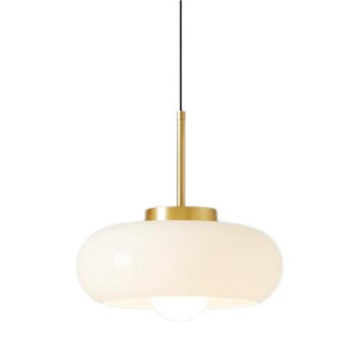 Lampe à suspension en verre Bauhaus vintage nordique HL166