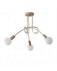 Plafonnier en laiton à disque rond de luxe moderne HL172 Plafonnier en laiton à disque rond de luxe moderne HL172