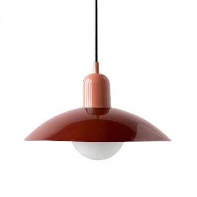 Lámpara colgante con diseño de disco en forma de orbe y ovni de Morandi HL184