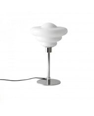 Lampada da Tavolo Piramidale in Vetro Strutturato HL270 Lampada da Tavolo Piramidale in Vetro Strutturato HL270