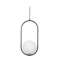 Nordisk Konstdesign Färgat Glas Hängande Lampa HL299