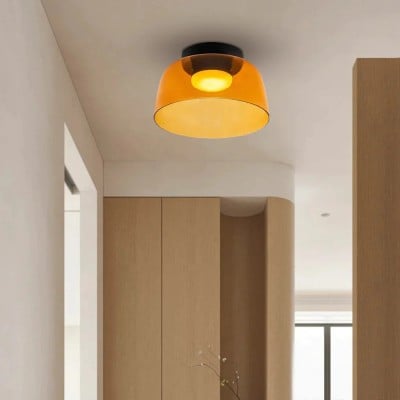 Plafonnier design bol multicouche Morandi HL205