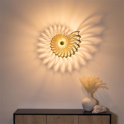 Nautilus Shell Design Decorative Wall Lamp HL208