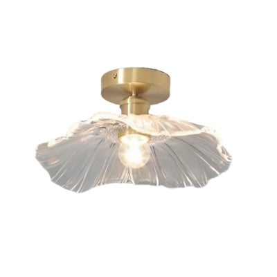 Vintage Lotus Blumen Deckenleuchte aus Glas HL217 Vintage Lotus Blumen Deckenleuchte aus Glas HL217