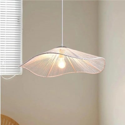 Kreative Strohhut Lotusblatt Pendelleuchte HL218 Kreative Strohhut Lotusblatt Pendelleuchte HL218