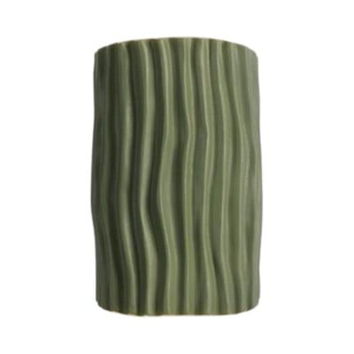 Lámpara de pared de resina con estructura cilíndrica acanalada HL224 Lámpara de pared de resina con estructura cilíndrica acanalada HL224