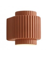 Lampada da parete a cilindro in resina millerighe HL224 Lampada da parete a cilindro in resina millerighe HL224