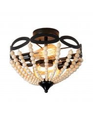 Scandinavische binnen LED metalen plafondventilator HL54 Scandinavische binnen LED metalen plafondventilator HL54