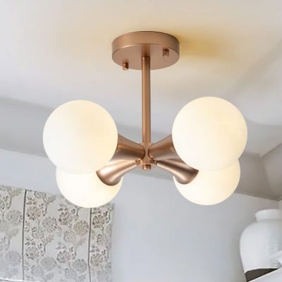 Mid Century Multi Heads Globe Ceiling Light HL245