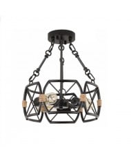 Noordse Semi Inbouw Spoetnik Plafondlamp HL239 Noordse Semi Inbouw Spoetnik Plafondlamp HL239
