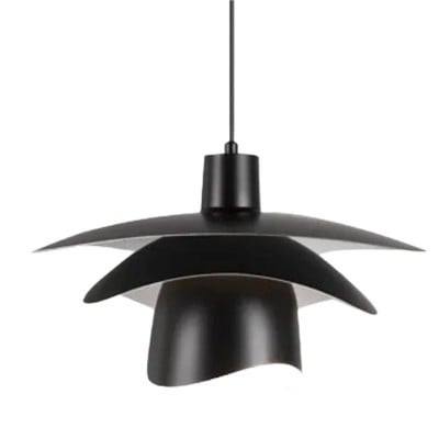 Lámpara colgante con forma de OVNI y platillo volante de diseño danés HL254 Lámpara colgante con forma de OVNI y platillo volante de diseño danés HL254