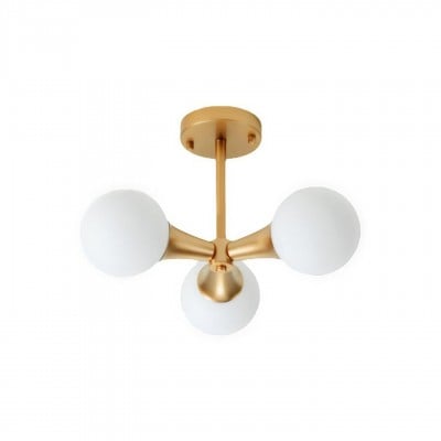 Lámpara de techo con múltiples cabezales y forma de globo de mediados de siglo HL245 Lámpara de techo con múltiples cabezales y forma de globo de mediados de siglo HL245