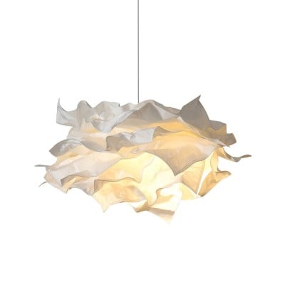 Lampe à Suspension Nordique en Forme de Nuage de Papier HL279 Lampe à Suspension Nordique en Forme de Nuage de Papier HL279