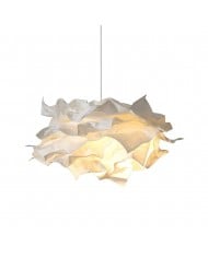 Retro Glazen Bloem Crème Hanglamp HL183 Retro Glazen Bloem Crème Hanglamp HL183