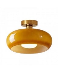 Lampe pendante coudée Nordic Macaron Bucket HL103