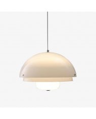 Nordische Blumenblüten Plissee Glas Pendelleuchte HL286 Nordische Blumenblüten Plissee Glas Pendelleuchte HL286