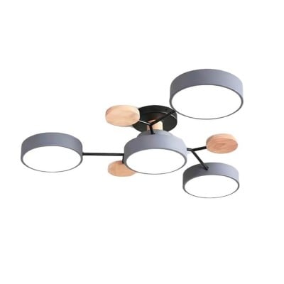Nordic Branched Disc LED Warm White Ceiling Lamp HL314 Nordic Branched Disc LED Warm White Ceiling Lamp HL314