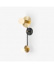 Eenvoudige kristallen bubbel wandlamp Eenvoudige kristallen bubbel wandlamp