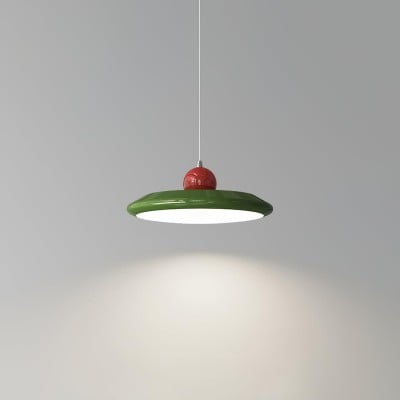 Lampe suspendue à bras pivotant en forme de soucoupe volante de haute qualité HL379 Lampe suspendue à bras pivotant en forme de soucoupe volante de haute qualité HL379