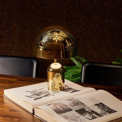 Smooth Mushroom Portable Table Lamp HL398 Smooth Mushroom Portable Table Lamp HL398