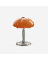 Lampada da tavolo in vetro a forma di fungo per comodino da camera da letto di alta qualità