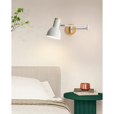 Wooden Adjustable Wall Lamp HL487 Wooden Adjustable Wall Lamp HL487