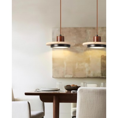 Creatieve Retro Regular Disc LED Hanglamp HL545