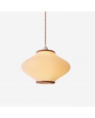 Franse stijl pijnboomhouten bel hanglamp