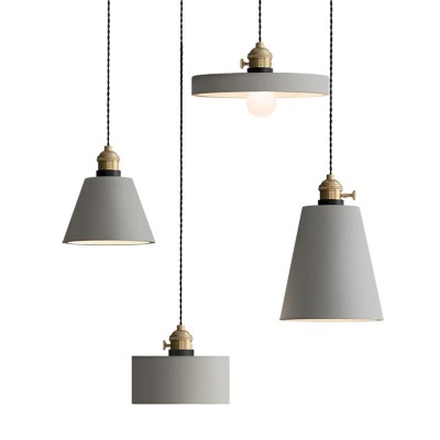 cement hanglamp minimalistische
