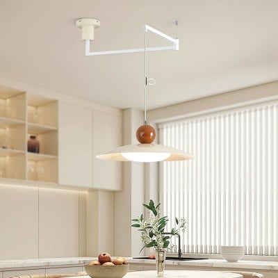 Nordic Flying Saucer Swing Arm Movable Pendant Light HL789 Nordic Flying Saucer Swing Arm Movable Pendant Light HL789