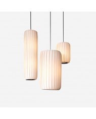 Lámpara colgante de disco con forma de calabaza Bauhaus HL283 Lámpara colgante de disco con forma de calabaza Bauhaus HL283