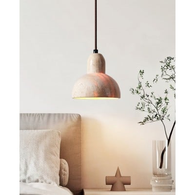 Wabi-Sabi Style Creative Travertine Pendant Light HL899 Wabi-Sabi Style Creative Travertine Pendant Light HL899