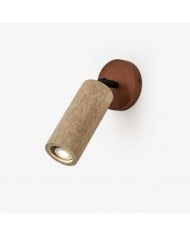 Wabi-Sabi Travertine Justerbar Vägglampa