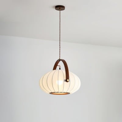 Vintage lykta trä dekoration taklampa HL415