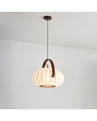 Metal Disc With Ball Pendant Light HL414