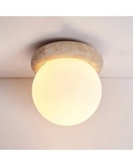 Round Textured Glass Ceiling Light HL756 Round Textured Glass Ceiling Light HL756