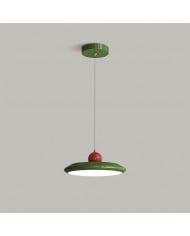 Minimalistisk glashängande lampa i bohemisk stil HL382