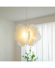 Minimalistisk glashängande lampa i bohemisk stil HL382